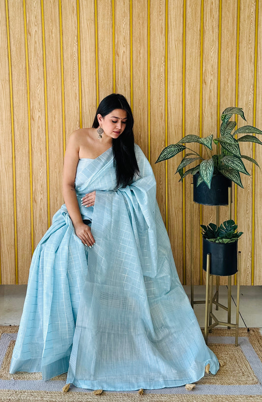 स्काई न्यू लिनन चेक्स कॉन्सेप्ट जो हम सिर्फ आपके लिए लेकर आए हैं