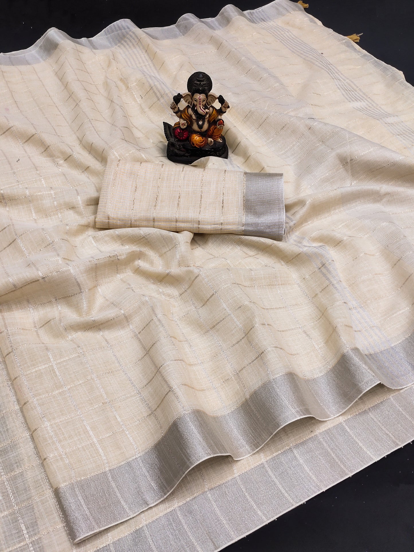 Light Orange New Linen Chex Concept That We Brought Only For You