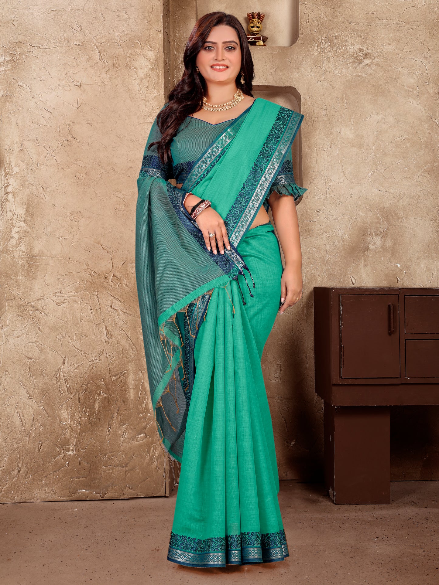 Rama Very Beautiful Mohini Premium Royal Linen Silk Sarees For This Festive Seaso