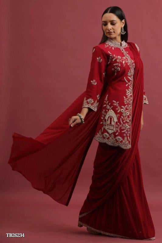 कढ़ाई कॉर्डिंग काम (पूरी सिलाई ब्लाउज)