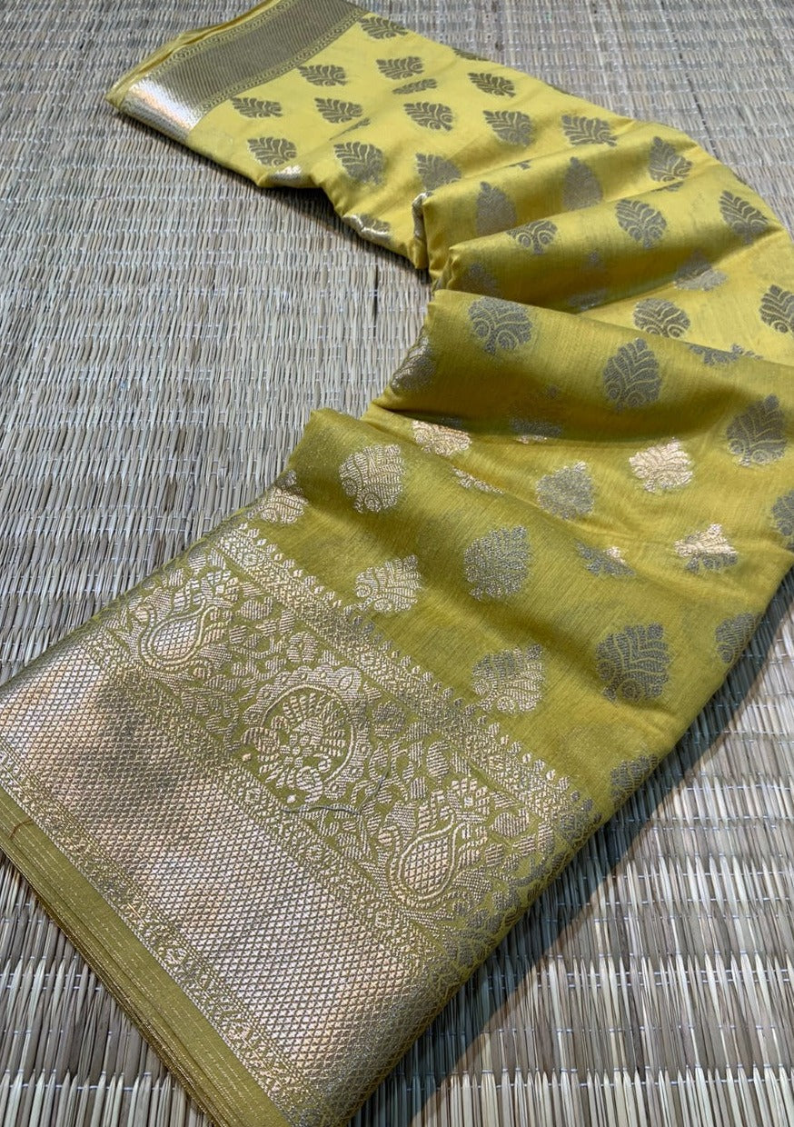 Muslin Cotton Silk Saree
