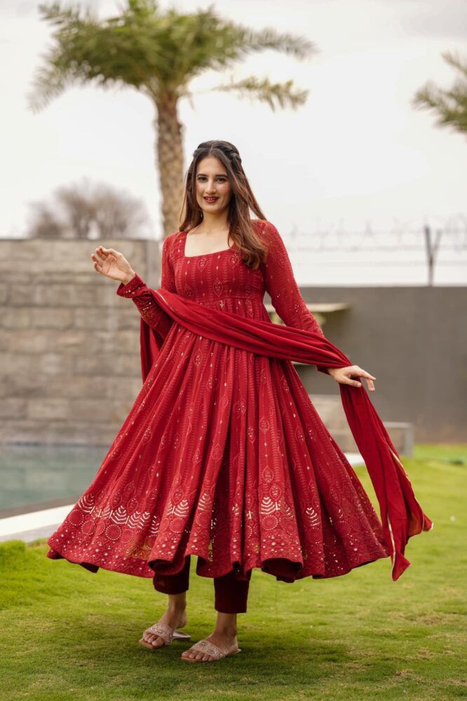 Georgette Beautiful Designer Anarkali Suit
