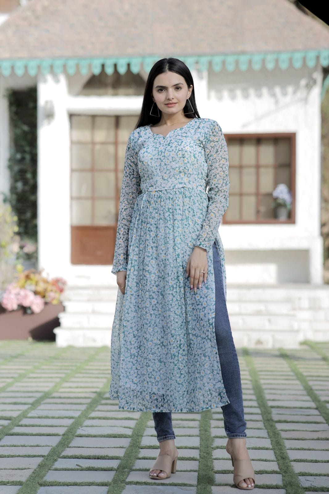 New Women Degital print Trendy Dress New Women Degital print Trendy Dress