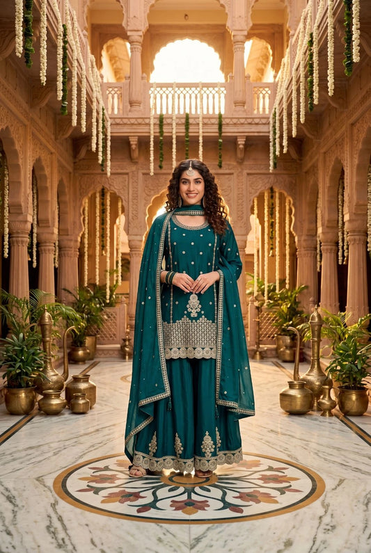 Roohaa Vol 8 suits Plazzo Pant