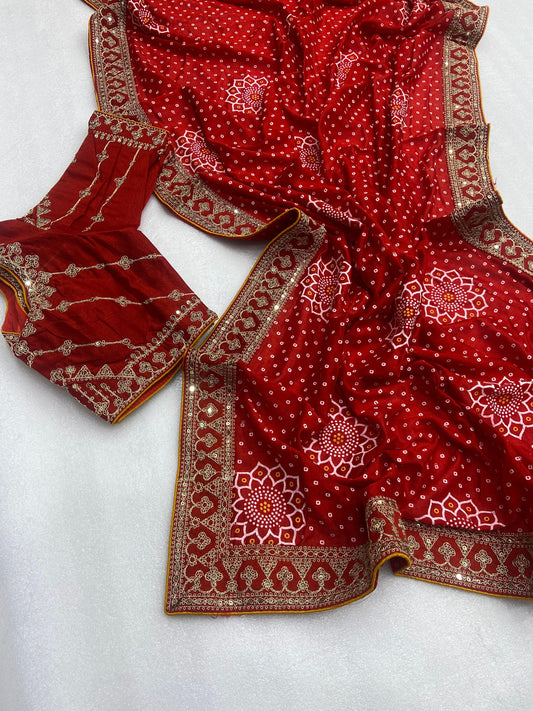 हैवी डिज़ाइनर विचित्रा सिल्क साड़ी