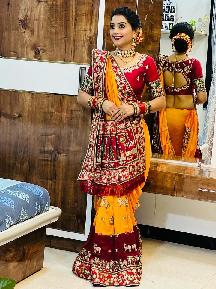 PANETAR PATOLA : 🔱 SHUBH LAABH : 2 🔱 Yellow