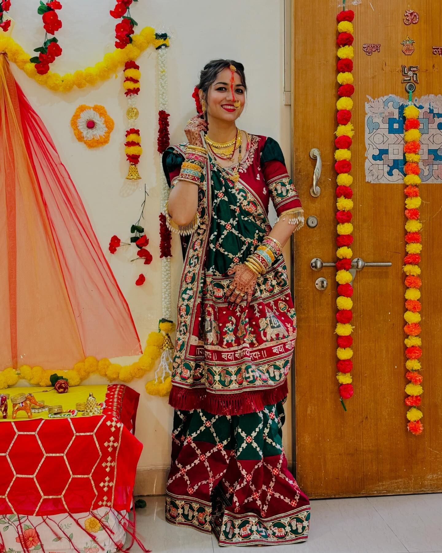 PANETAR PATOLA : 🔱 SHUBH LAABH : 2 🔱 Green