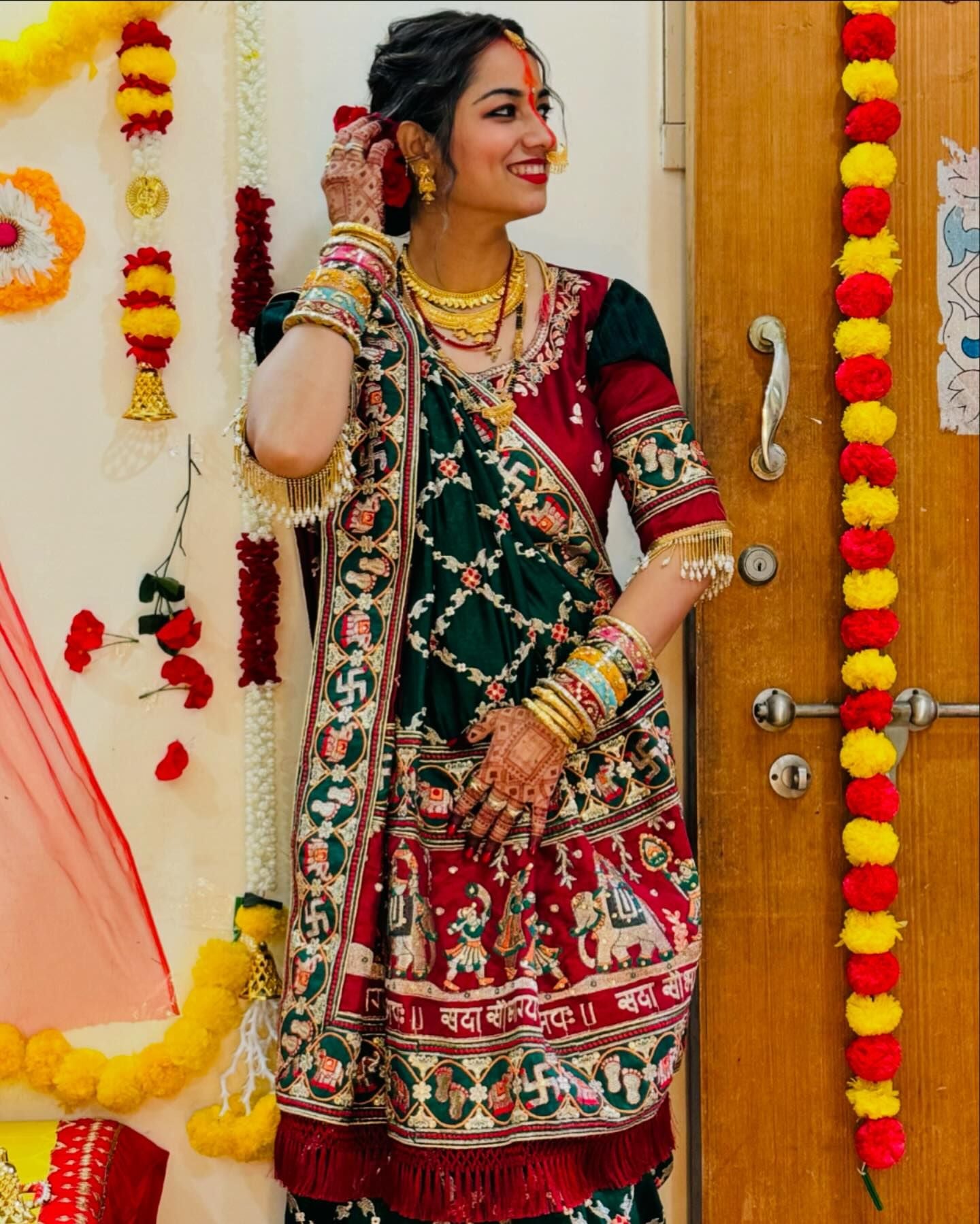 PANETAR PATOLA : 🔱 SHUBH LAABH : 2 🔱 Green