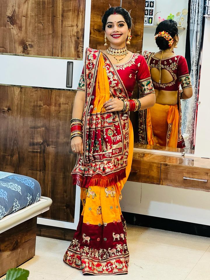 PANETAR PATOLA : 🔱 SHUBH LAABH : 2 🔱 Yellow