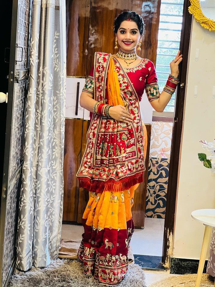 PANETAR PATOLA : 🔱 SHUBH LAABH : 2 🔱 Yellow