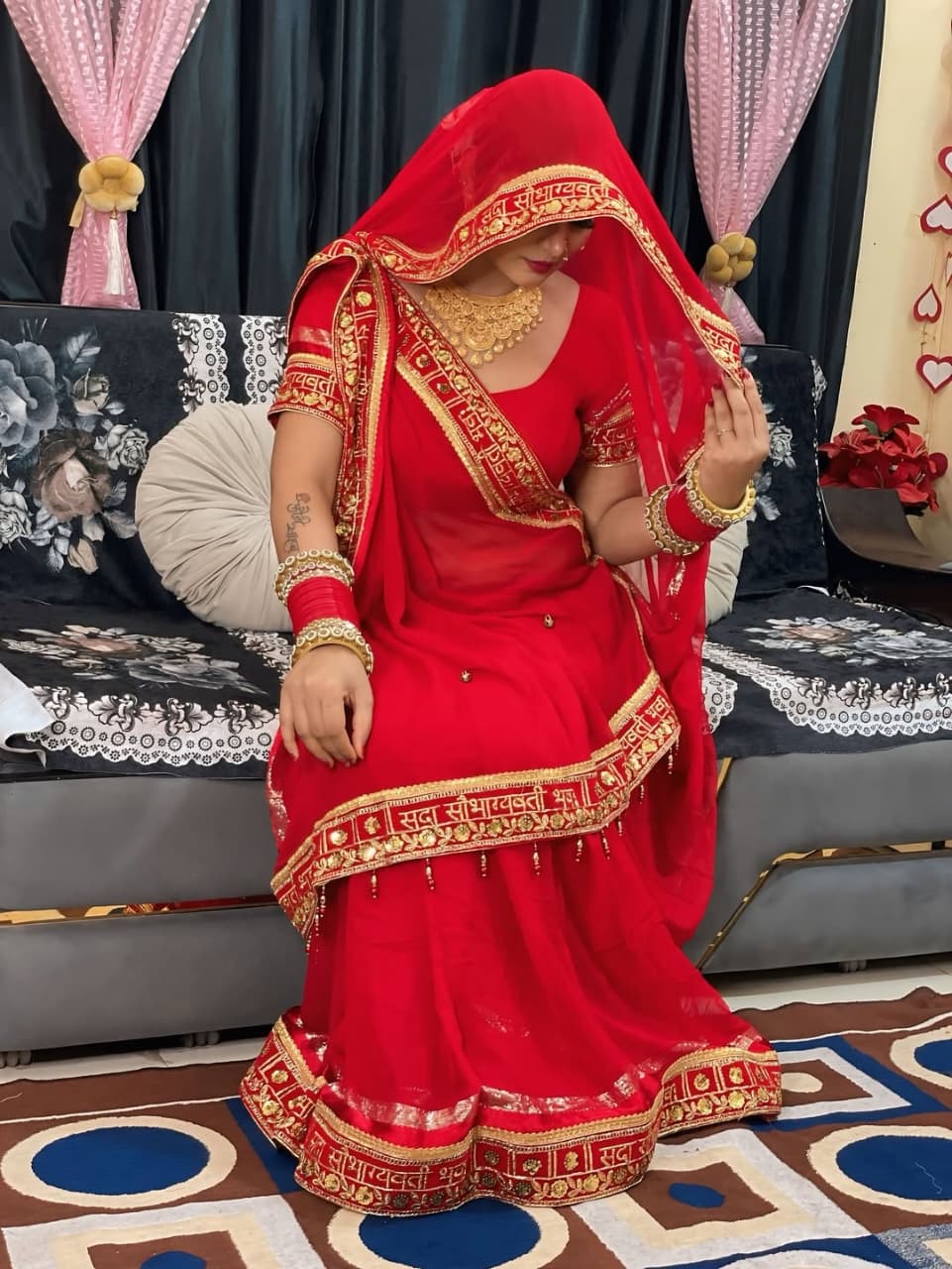 GHUGHRI SADA SOBHGYVATI BHAV: 🔔 KHANAK 🔔  RED