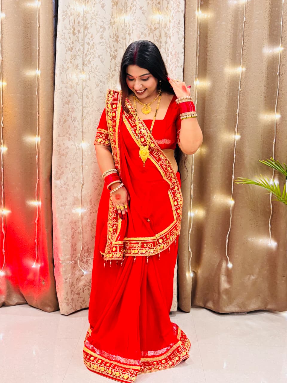 GHUGHRI SADA SOBHGYVATI BHAV: 🔔 KHANAK 🔔  RED