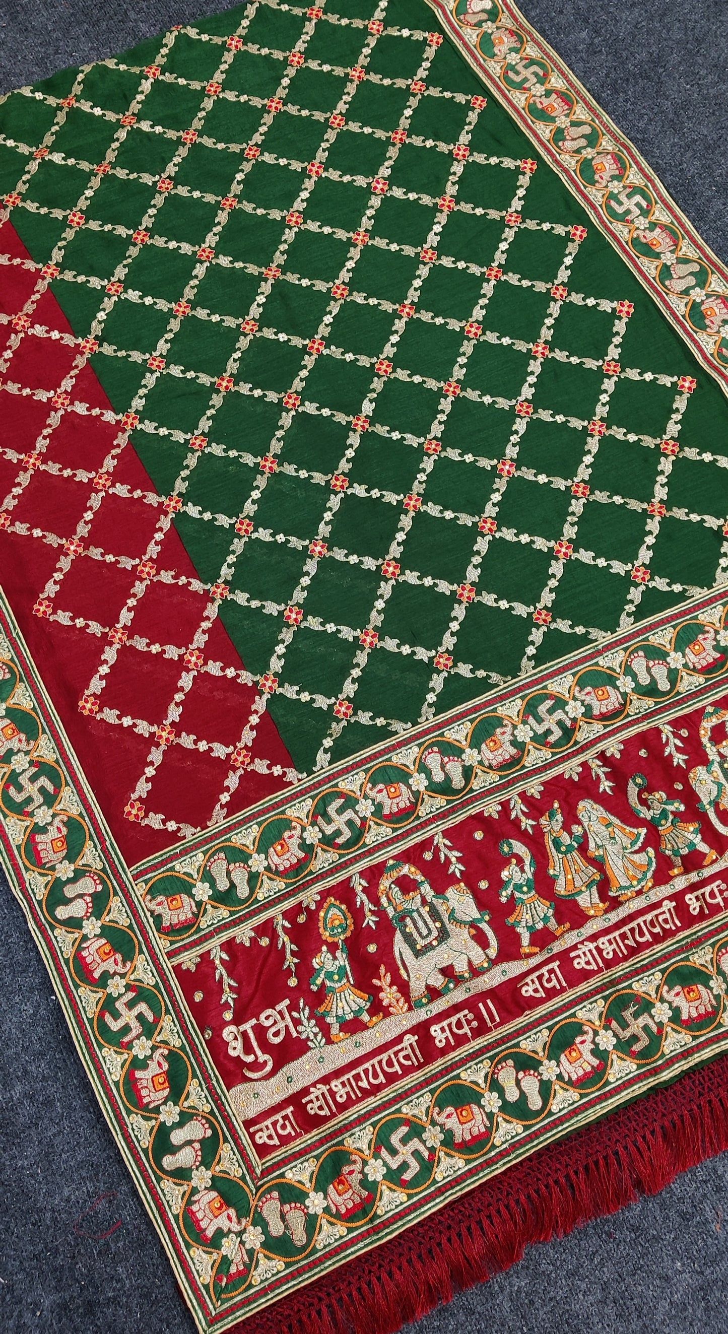 PANETAR PATOLA : 🔱 SHUBH LAABH : 2 🔱 Green