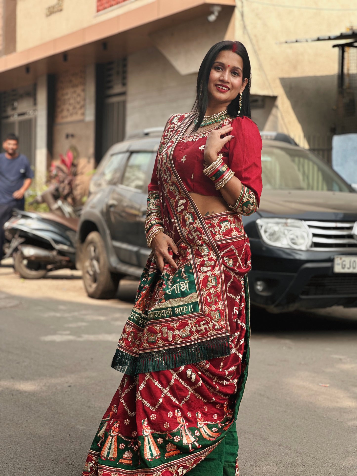 PANETAR PATOLA : 🔱 SHUBH LAABH : 2 🔱 Maroon