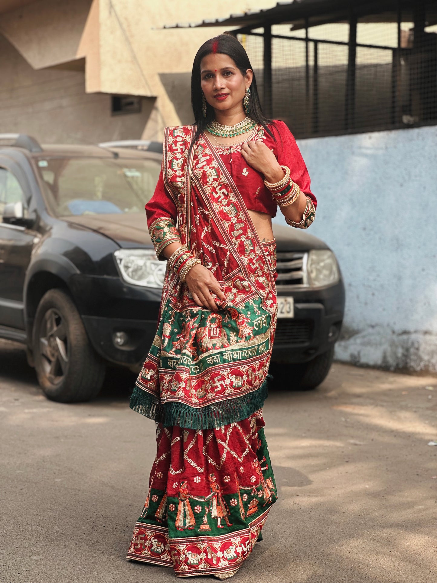 PANETAR PATOLA : 🔱 SHUBH LAABH : 2 🔱 Maroon