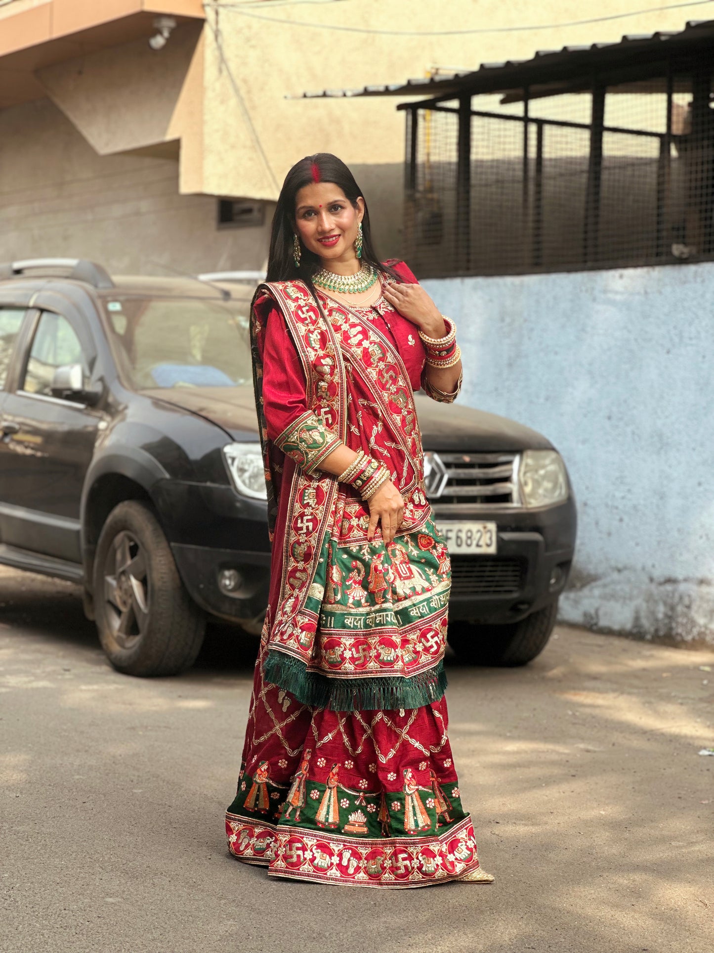 PANETAR PATOLA : 🔱 SHUBH LAABH : 2 🔱 Maroon