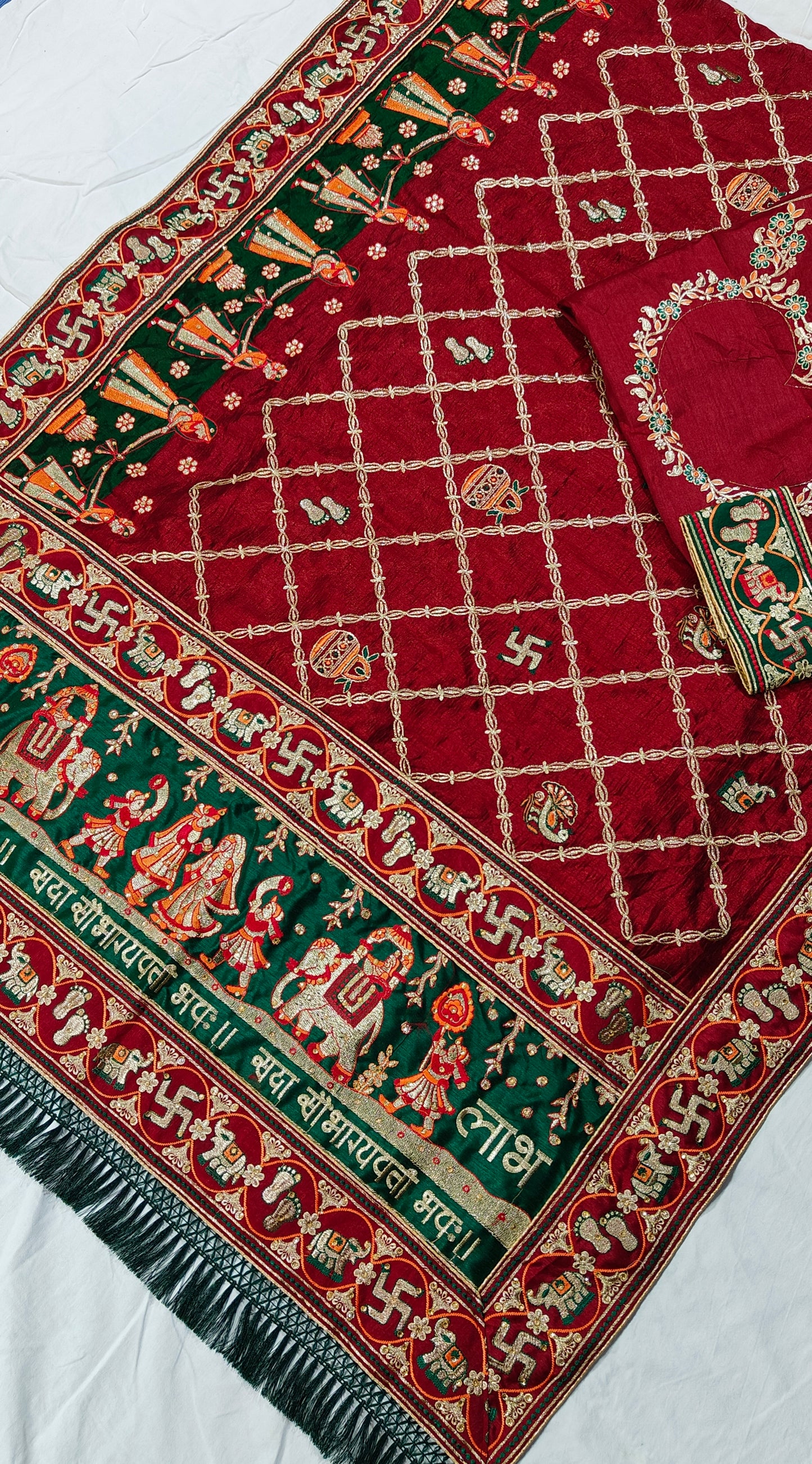 PANETAR PATOLA : 🔱 SHUBH LAABH : 2 🔱 Maroon