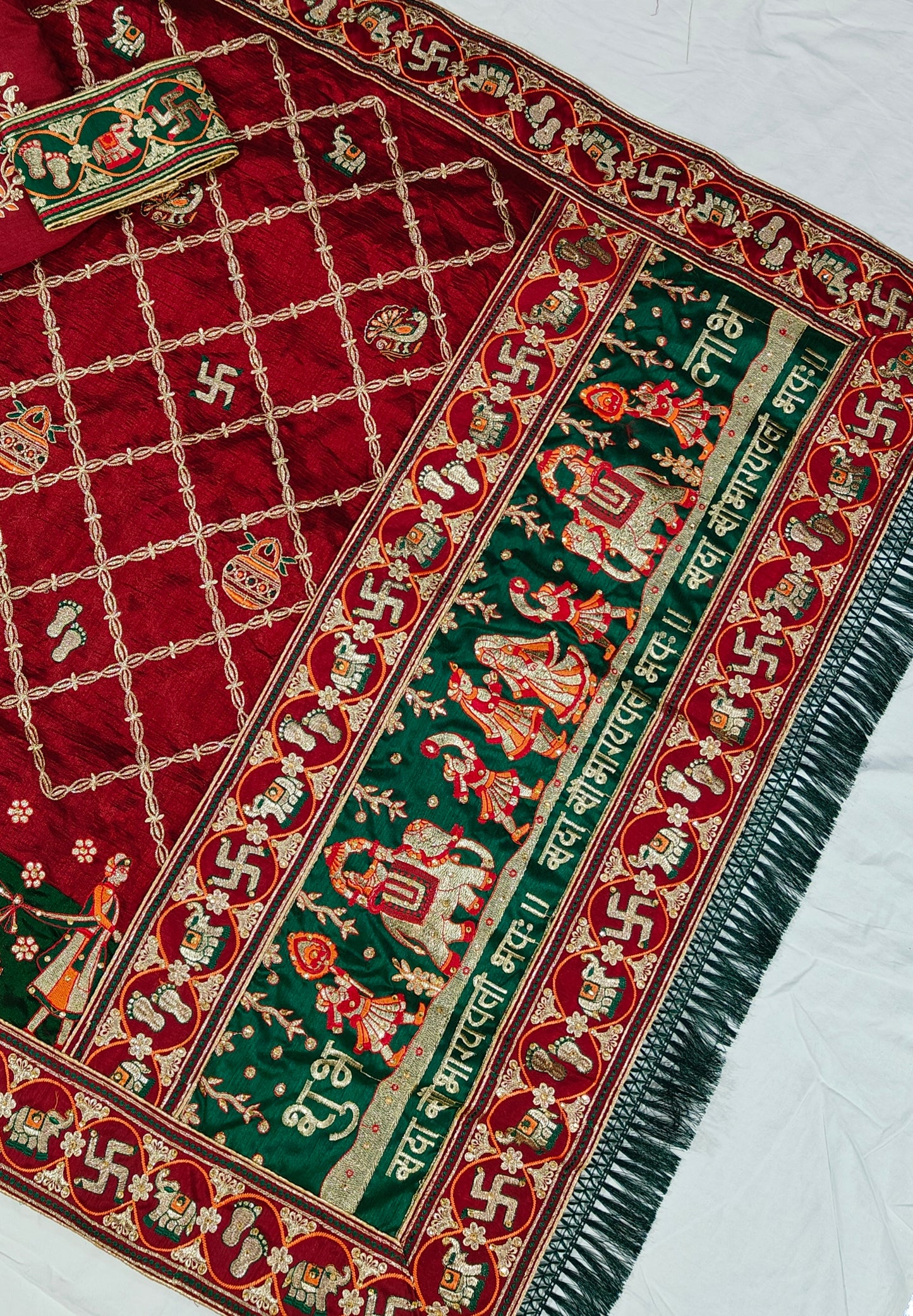 PANETAR PATOLA : 🔱 SHUBH LAABH : 2 🔱 Maroon