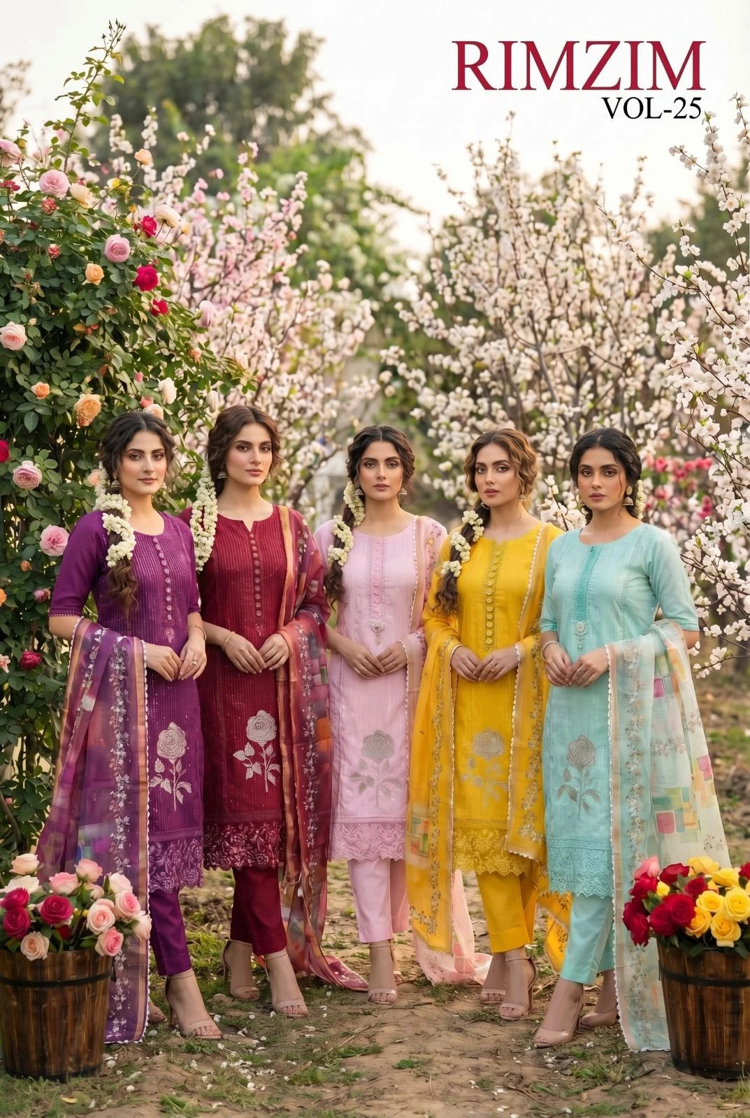 Rimzim Vol 25 Readymade Suits