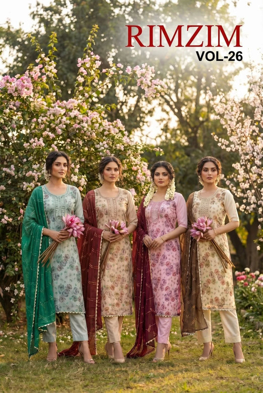 Rimzim Vol 26 Readymade Suits