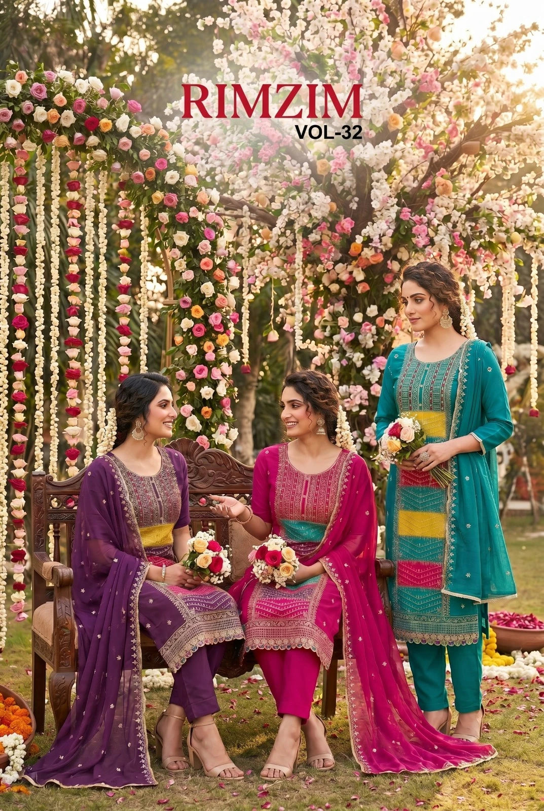 Rimzim Vol 32 Readymade Suits