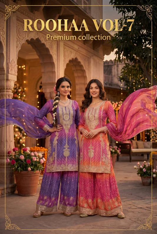 Roohaa Vol 7 Readymade Suits