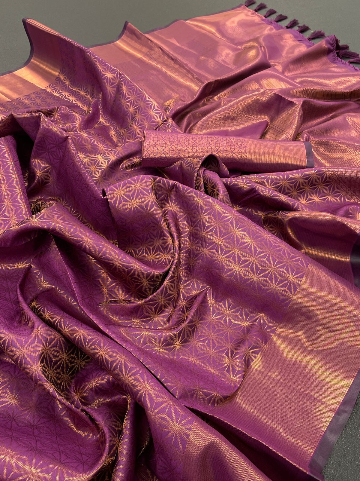 नवीनतम संग्रह कांचीपुरम सिल्क साड़ी