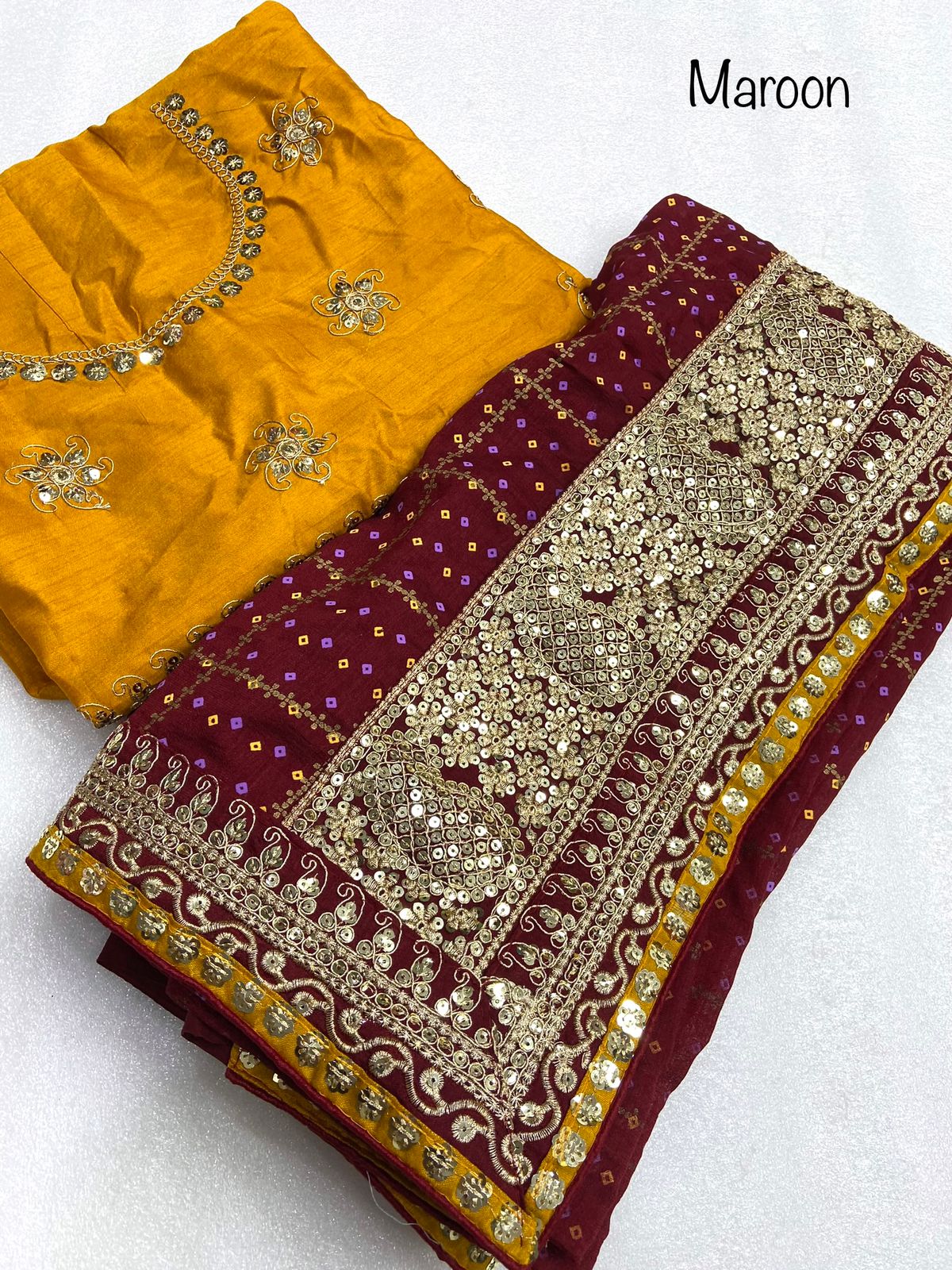 Beautiful Vichitra Silk Saree