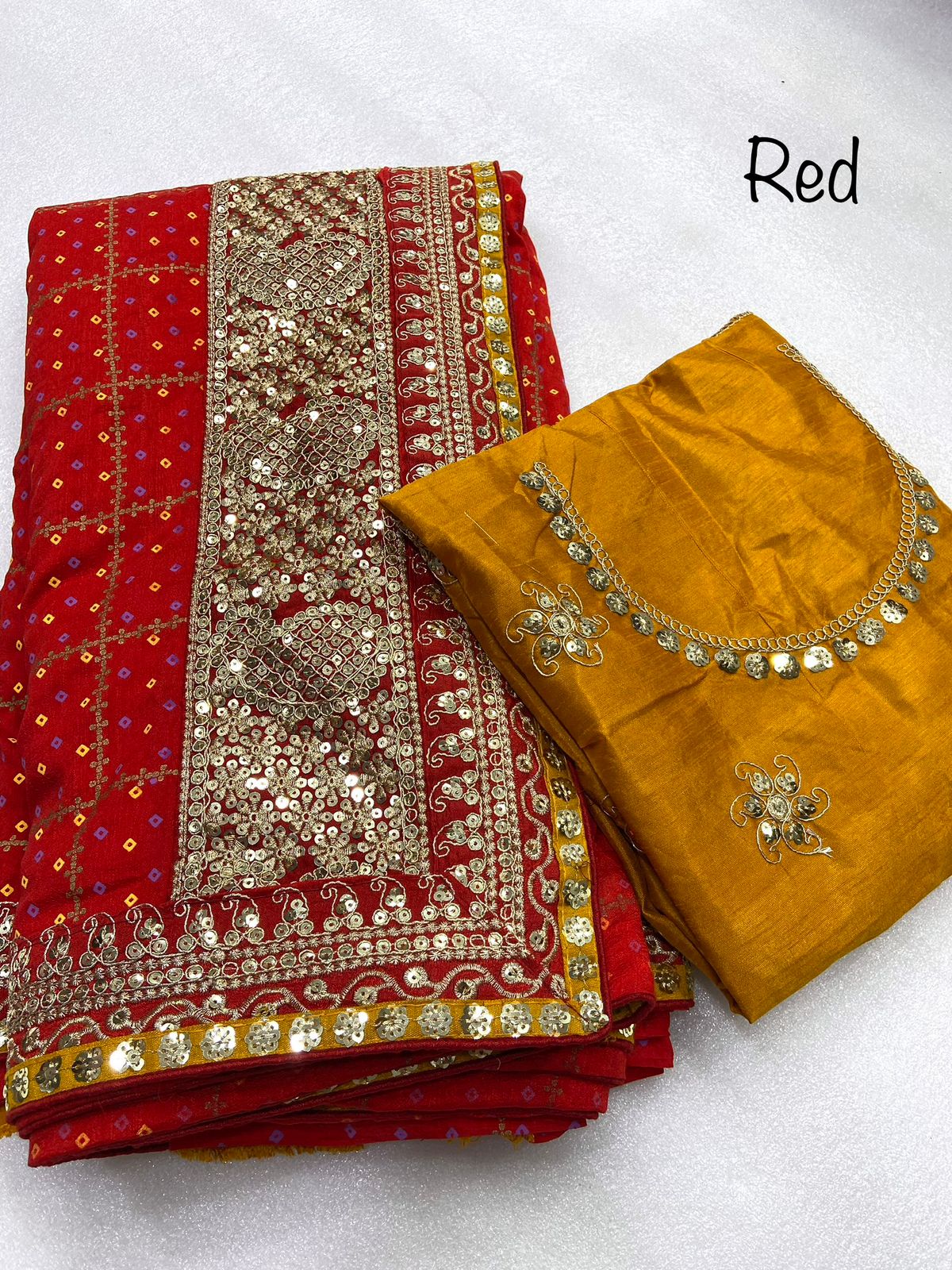 Beautiful Vichitra Silk Saree