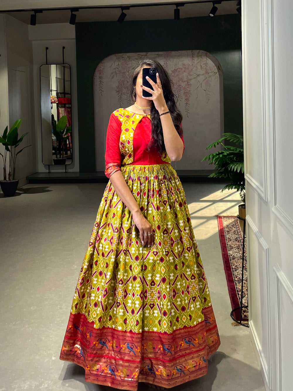Paithani dress online deals